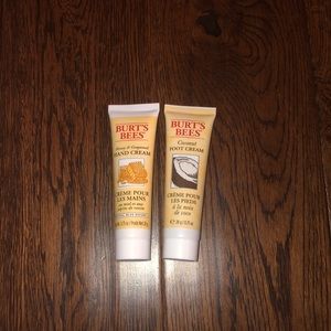 Burts bees hand & foot cream!